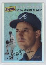 2003 Topps Heritage Chrome Retrofractor 378/554 Greg Maddux #THC82 HOF t1s