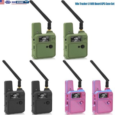 2Set Wio Tracker L1 Board with 3000mAh Battery &GPS Case Set for Meshtastic LoRa