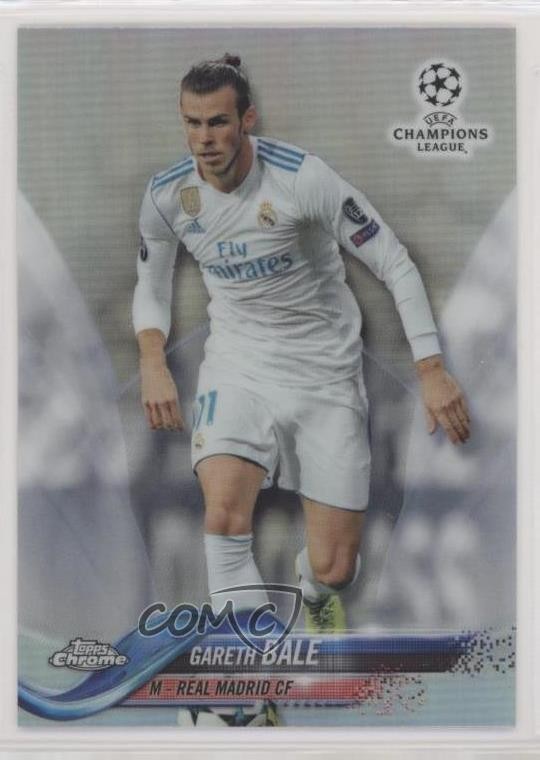 2017-18 Topps Chrome UEFA Champions League Refractor Gareth Bale #75 0b03