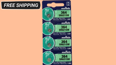 364 SR621 SW MURATA - Exp. 2030 - 4 Pcs.