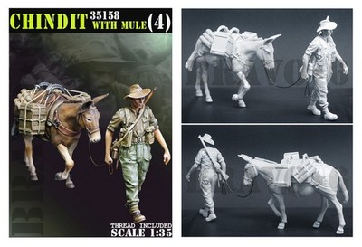 Bravo6 1/35 Chindit (Long Range Penetration Groups) with Mule Vol. 4