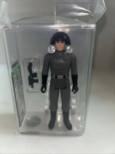 1977 Vintage Star Wars Death Squad Commander loose HK AFA 85 NM+ Awesome Figure