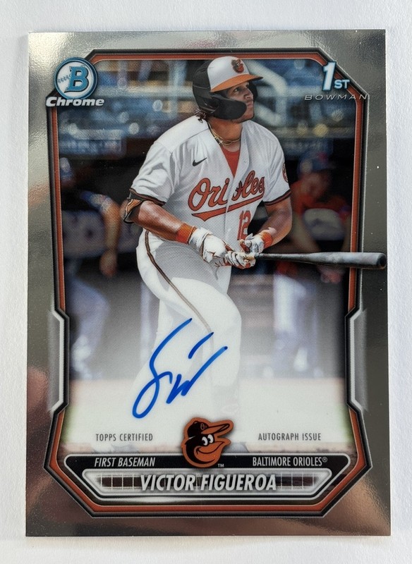 2026 Bowman Victor Figueroa 1st Chrome Auto