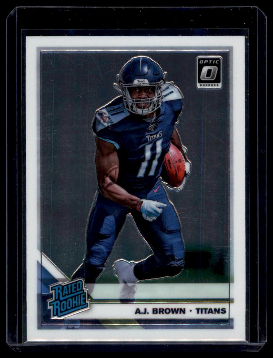 A.J. Brown 2019 Donruss Optic #164 Rookie Tennessee Titans