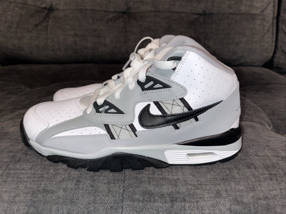 Size 6.5Y/8W - Nike Air Trainer SC High Bo Jackson Raiders Helmet