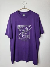 Vintage Screen Stars 90s Made In USA Helping Hand T-Shirt XL SHIPS FAST