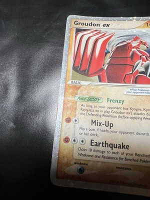 Pokemon - Groudon ex - 2006 Card - 038 - Promo/Star - Holo | eBay