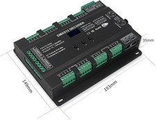 32 Channel 96A RGBW DMX 512 LED Decoder Control Digital Display Decoder