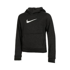 Nike Big Kids Therma Multi Pullover Training Hoodie - Black M 