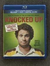 Knocked Up 2011 Blu-ray/DVD 2-Disc Set, Rated/Unrated, Theatrical