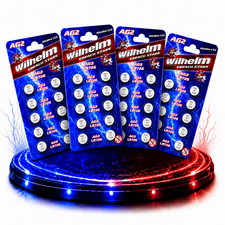 40 x Nemt-Cell AG2 Knopfzellen Knopfbatterien...
