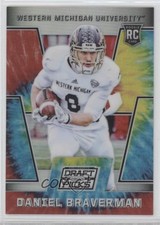 2016 Panini Prizm Collegiate Draft Picks Tie-Dye 2/49 Daniel Braverman #162 s5j
