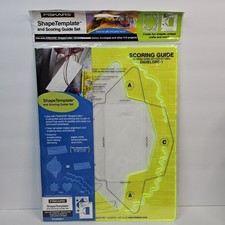 FISKARS Shape Template Gift Tag Envelope Seals and Scoring Guide Set NEW Pattern