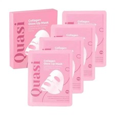Quasi-Collagen Glow Up Mask Hydrating Firming Facial Mask - 4 pcs/box