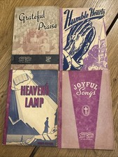 VTG 1940s Stamps-Baxter Hymnal Song Books, Heavens Lamp, Humble Hearts Plus 2