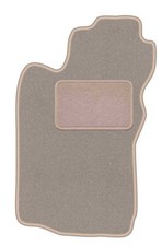 Fahrermatte Fußmatten Automatten Velours Beige für Alfa Romeo GT 2003-2010