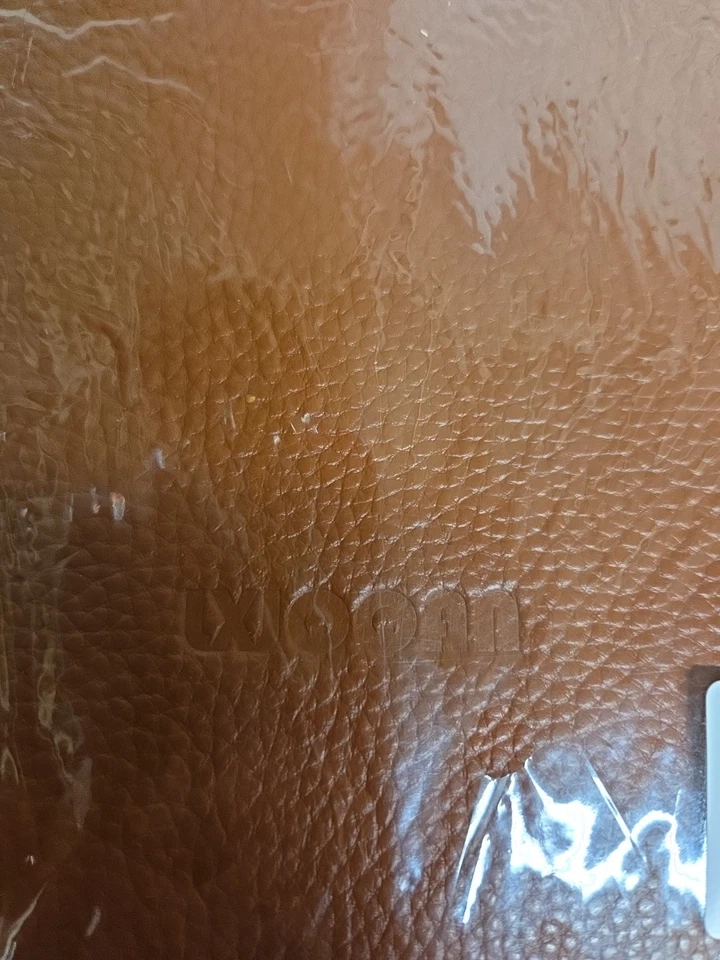 Funda de cuero para Apple MacBook Air y MacBook Pro de 13 pulgadas - marrón montura Foto 3 de 4