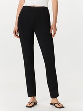 NWT Quince Ultra Stretch Ponte Straight Leg Pant Black Size M