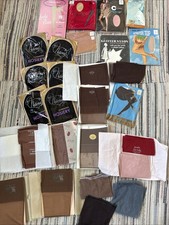 27 Pairs Vintage 1940s thru 1970s Women's Stocking Pantyhose Seamed Seamless