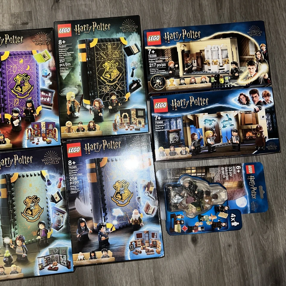 Lego Harry Potter Hogwarts Moment Sets 76382 76383 76384 76385 76396 76397 + lote Foto 4 de 4