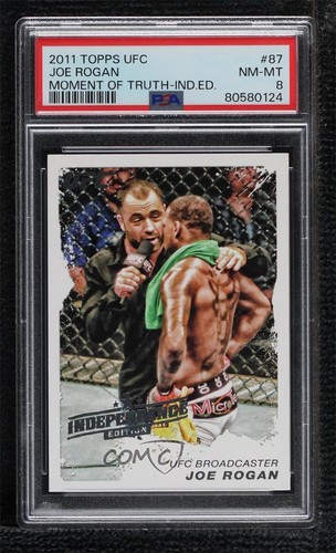 Joe Rogan [Independence Edition] #87 2011 Topps UFC Moment of Truth card