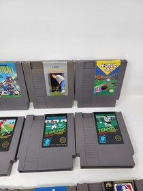 Nintendo NES Game Cartridge Lot 12 games cartridges only Golf Football Bowling