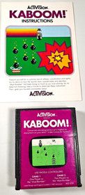 Vintage Games for Atari 2600 Console X 7, With Manuals.