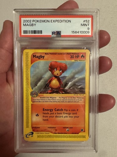 Magby graded PSA 9 for sale on eBay