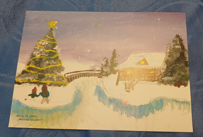 Albert-Schweitzer-Kinderdorf  - Weihnachtskarte