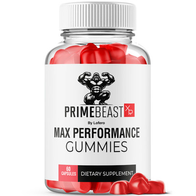 Prime Beast XR Max Performance Gummies PrimeBeast Enhancement Supplement (60 ct)