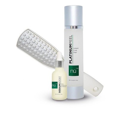 nu119 How to Get Soft Feet | Foot Care Kit Includes 120ml Instant Peel...