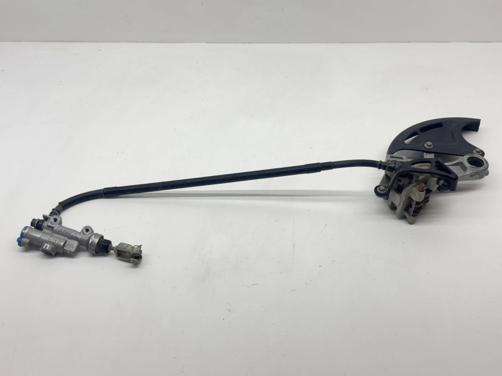 2008 Honda CRF250R Nissin Rear Brake Assembly Caliper Cylinder 43150-KRN-711