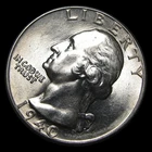1940 Washington Quarter Silver ---- Gem BU Stunning Coin ---- #PP518