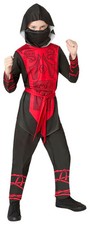 Way to Celebrate Ninja Costume for Children, Boys Size L 10/12 