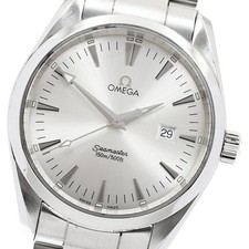 Orologio Uomo Omega Seamaster Aqua Terra 2517.30 Data Quadrante Argento Quarzo_943614