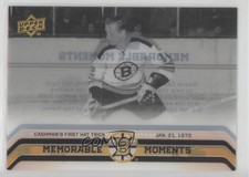 2023 Boston Bruins Centennial Memorable Moments Acetate Wayne Cashman #143 0l7x