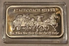 1 oz Silver Bar - Stagecoach Silver - 1/4 Divisible Bar .999 Fine Silver