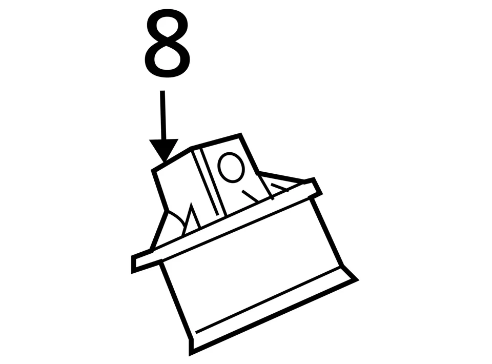 Chevrolet Venture 2001-2005 calefacción aire acondicionado trasero motor YFTJW Foto 3 de 3