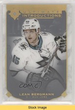 2019 Upper Deck Ultimate Collection Introductions Lean Bergmann #UI-52 READ ob9