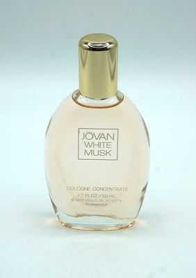 #ad Jovan White Musk Cologne Concentrate Splash 1.7 oz Vintage $13.88