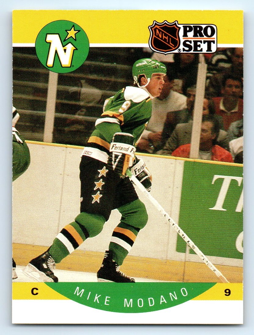 1990-91 Pro Set #142 Mike Modano RC Minnesota North Stars