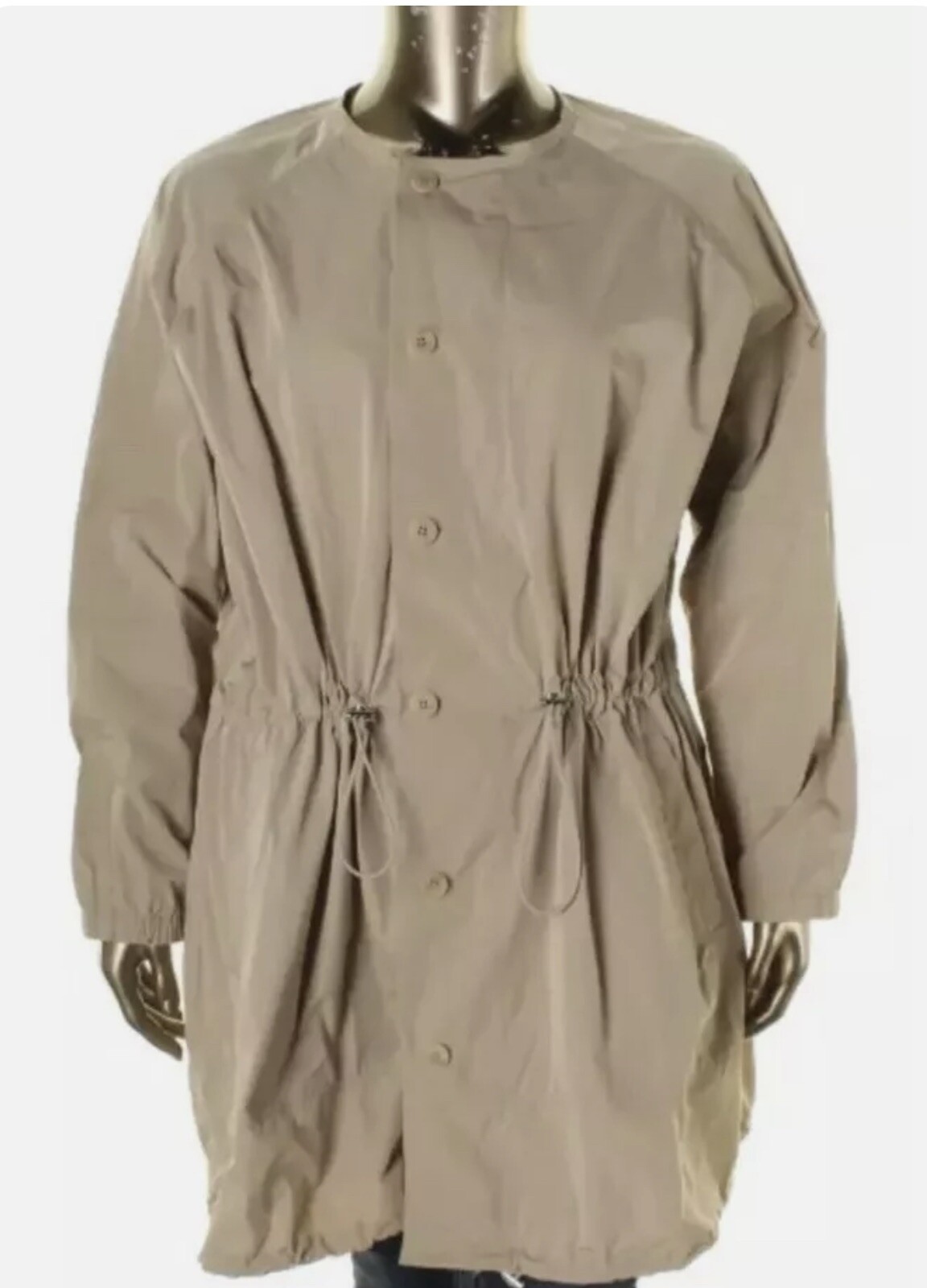 Ralph Lauren Light Spring Trench Rain Jacket Anorak ~ Pale Wheat ...
