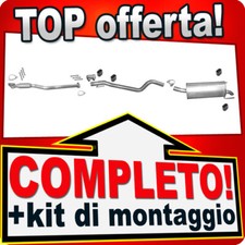 Scarico Completo per OPEL ASTRA H 1.9 CDTi 2-Volumi / GTC con DPF +2xTubo