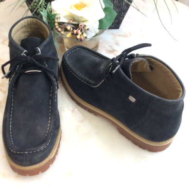 SKECHERS SN 6779 GTTN BLUE SUEDE LEATHER MARTYR SHOE SIZE 12  display picture 3