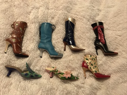 Just The Right Shoe by Raine Konvolut 7 Sammler-Schuhstiefelfiguren, ohne Kartons - Bild 2 von 24