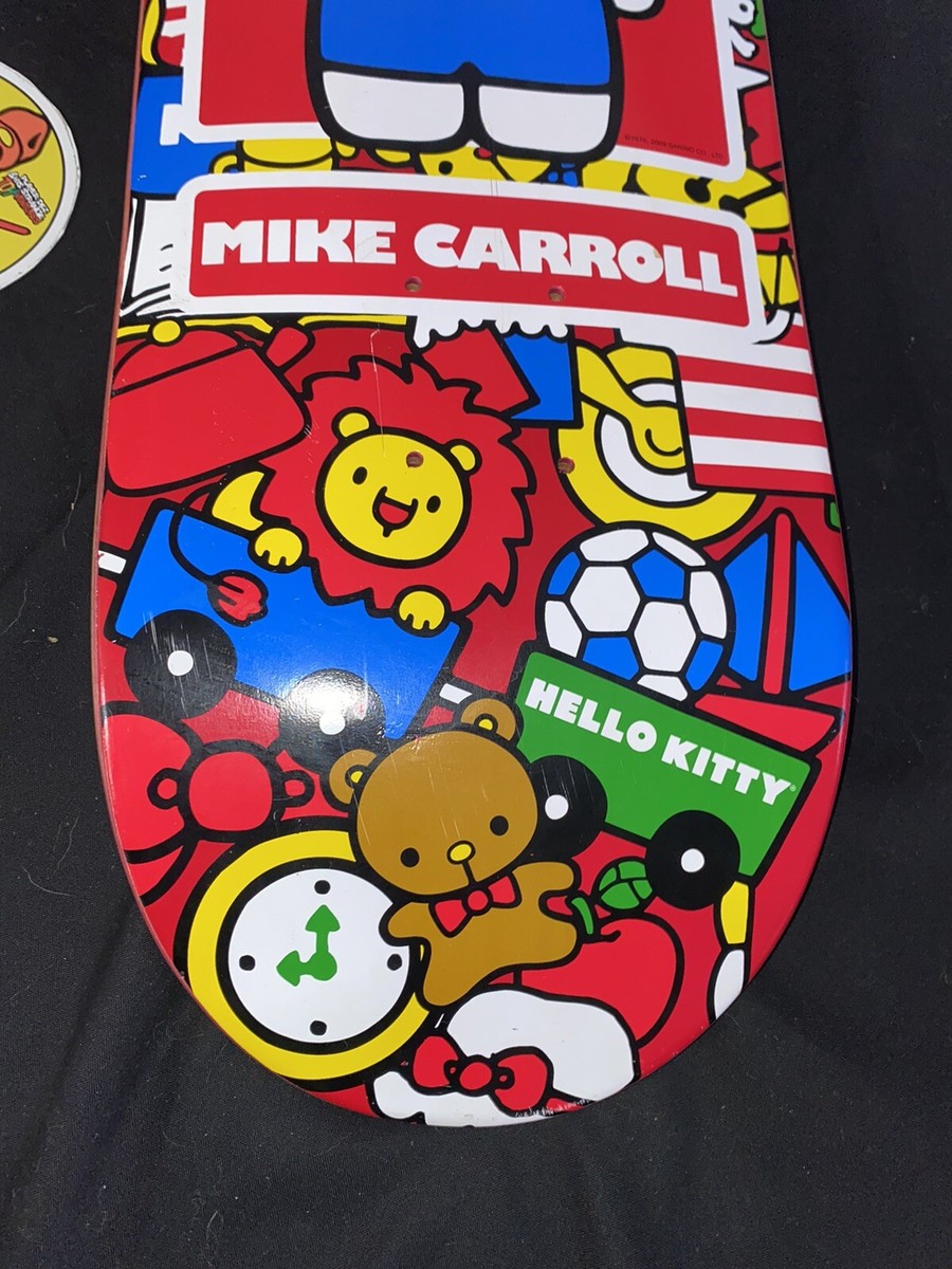 RARE GIRL SKATEBOARDS MIKE CARROLL HELLO KITTY 35th