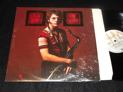 TOM SCOTT Great Scott A&M Records Larry Carlton in Shrinkwrap MADE IN CANADA 72