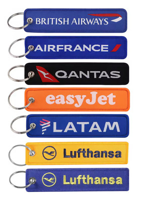 CREW LUGGAGE TAG   Air France, British Airways, Qantas, LATAM, Lufthansa, Etc!