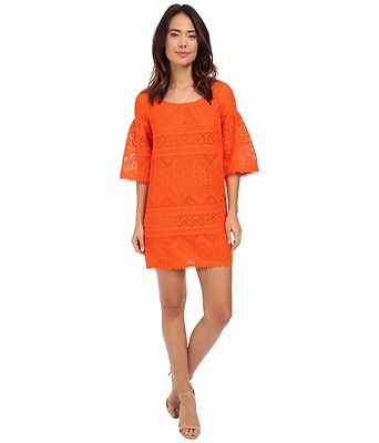 chinese dress ladies Trina Turk Women's Lace Cocktail Dress, Black at Amazon Women's Clothing  store main image 1
