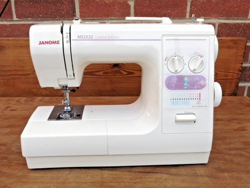 JANOME - MS2522 LIMITED EDITION - SEWING MACHINE – LIGHTLY USED – 2 of 3 LISTED - Picture 3 of 17